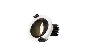 DM202365  Bonia 9 Tridonic Powered 9W 4000K 890lm 36° CRI>90 LED Engine White/Black Fixed Recessed Spotlight, IP20